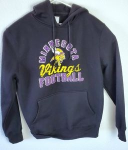 Minnesota Vikings Majestic Pullover Hoodie Sweater Men's Medium